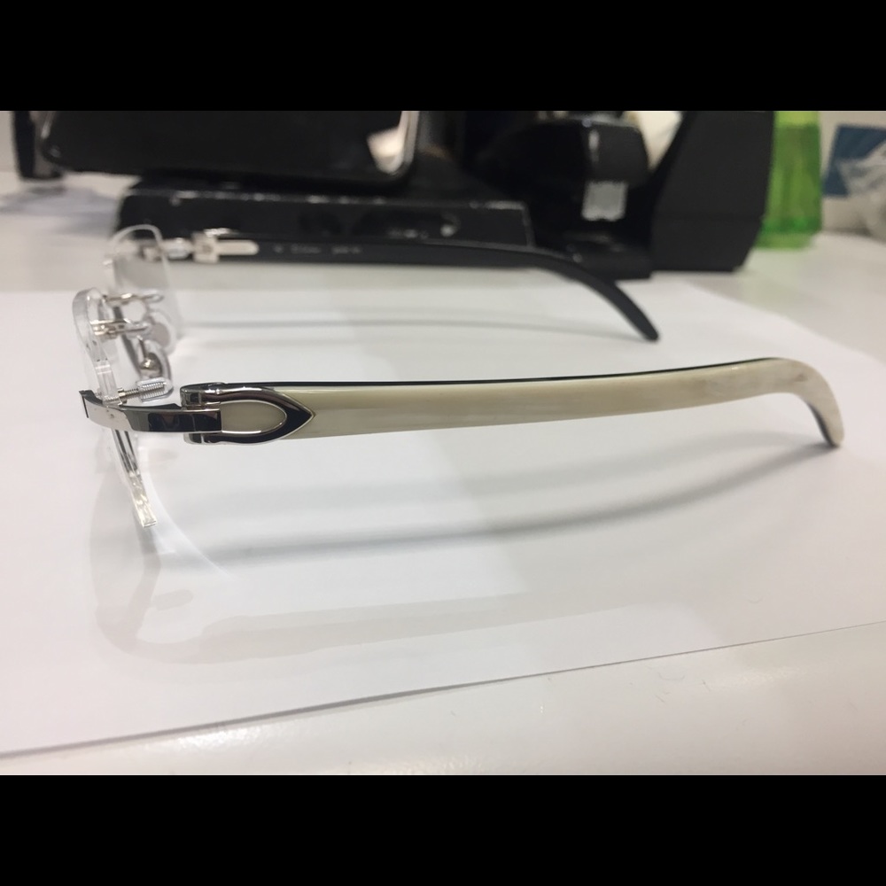 Cartier eyeglasses genuine horns